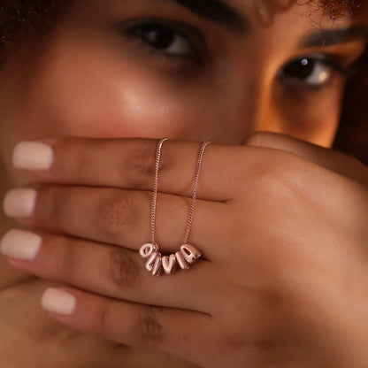 Cos & Coon™ Bubble Name Necklace
