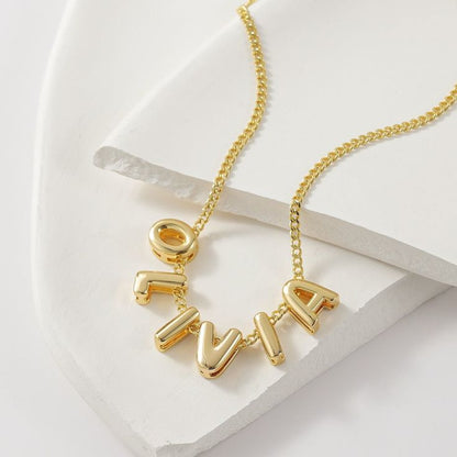 Cos & Coon™ Bubble Name Necklace